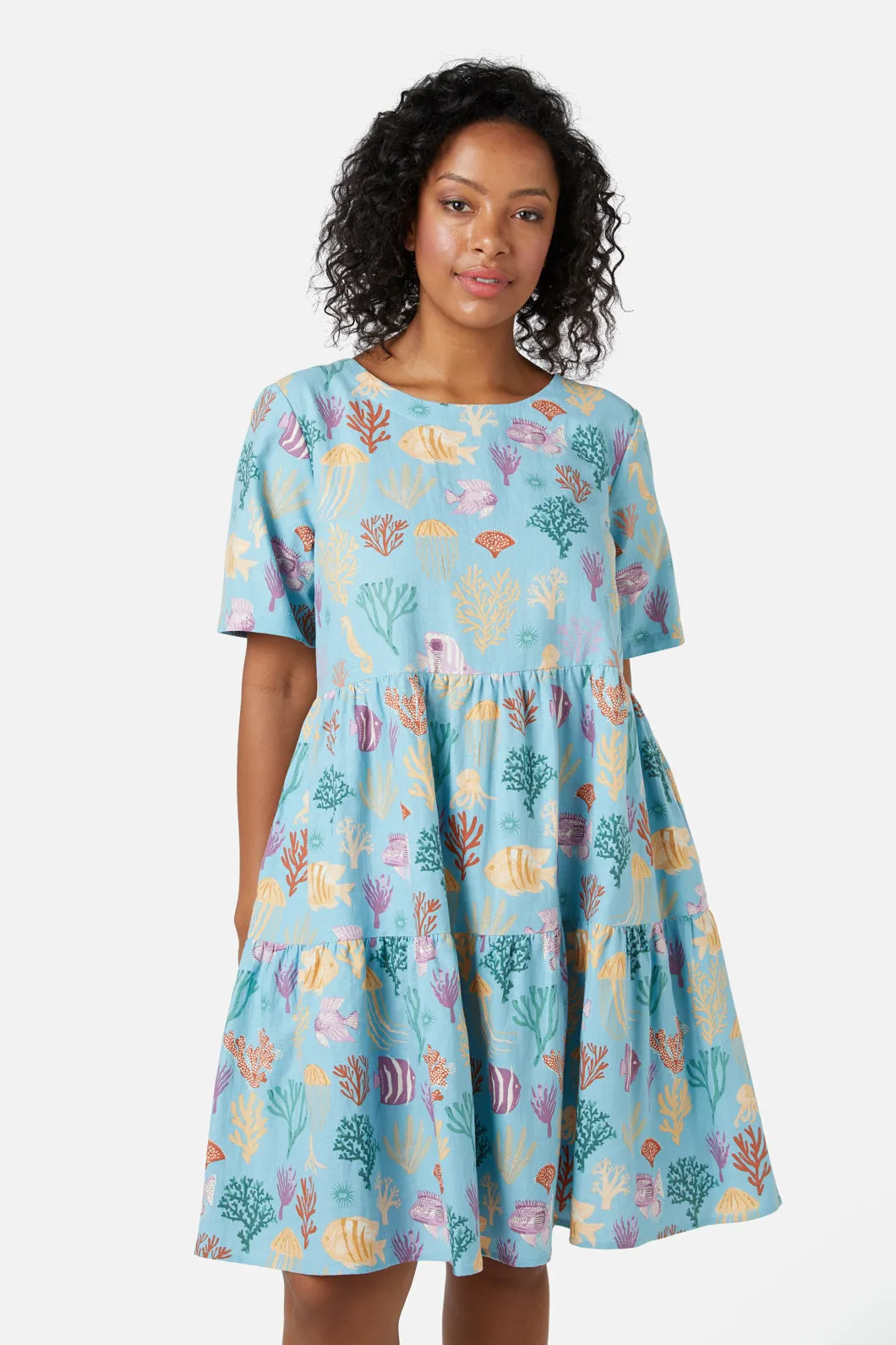 Oceania Smock Dress