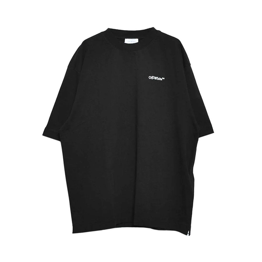 Off-White  |Unisex Street Style Logo T-Shirts