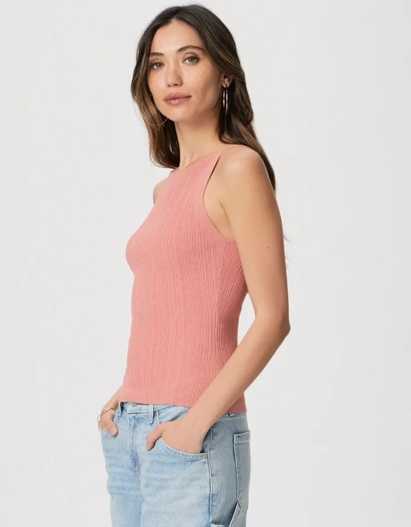 Paige Yuelia Tank - Pink Terracotta