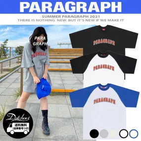 Paragraph  |Unisex Street Style T-Shirts