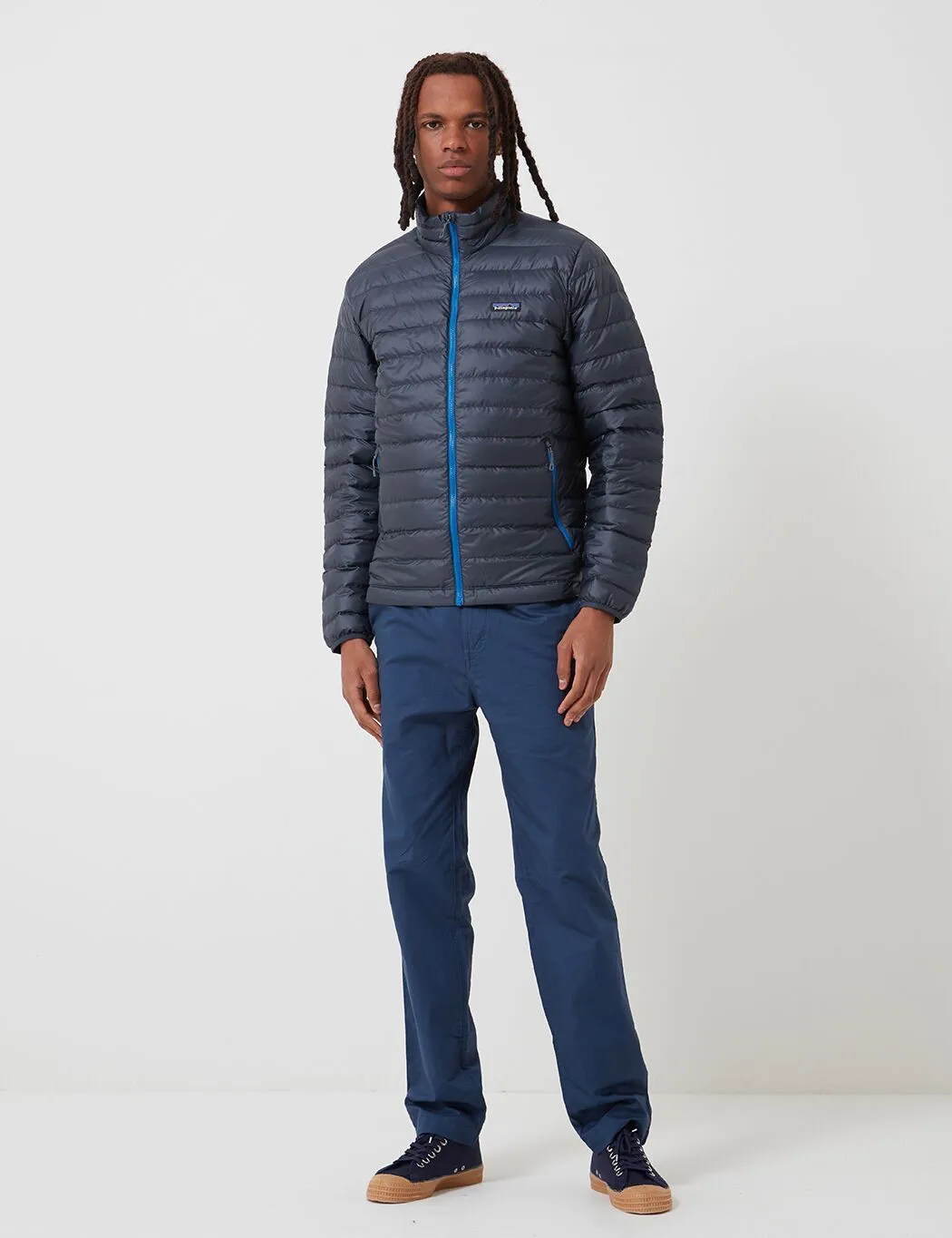 Patagonia Down Sweater Jacket - Smolder Blue/Andes Blue