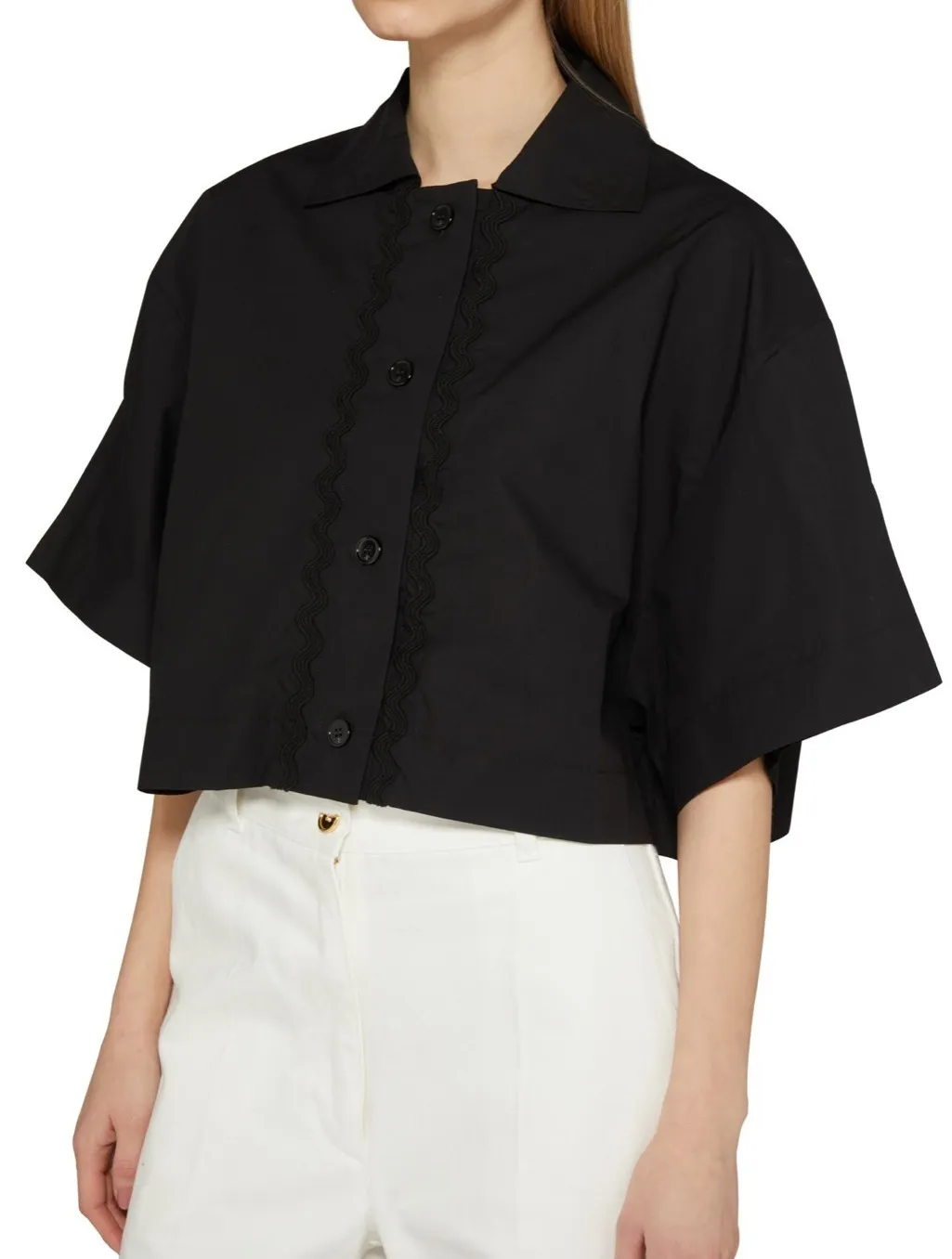 PATOU  |Casual Style Street Style Plain Shirts & Blouses