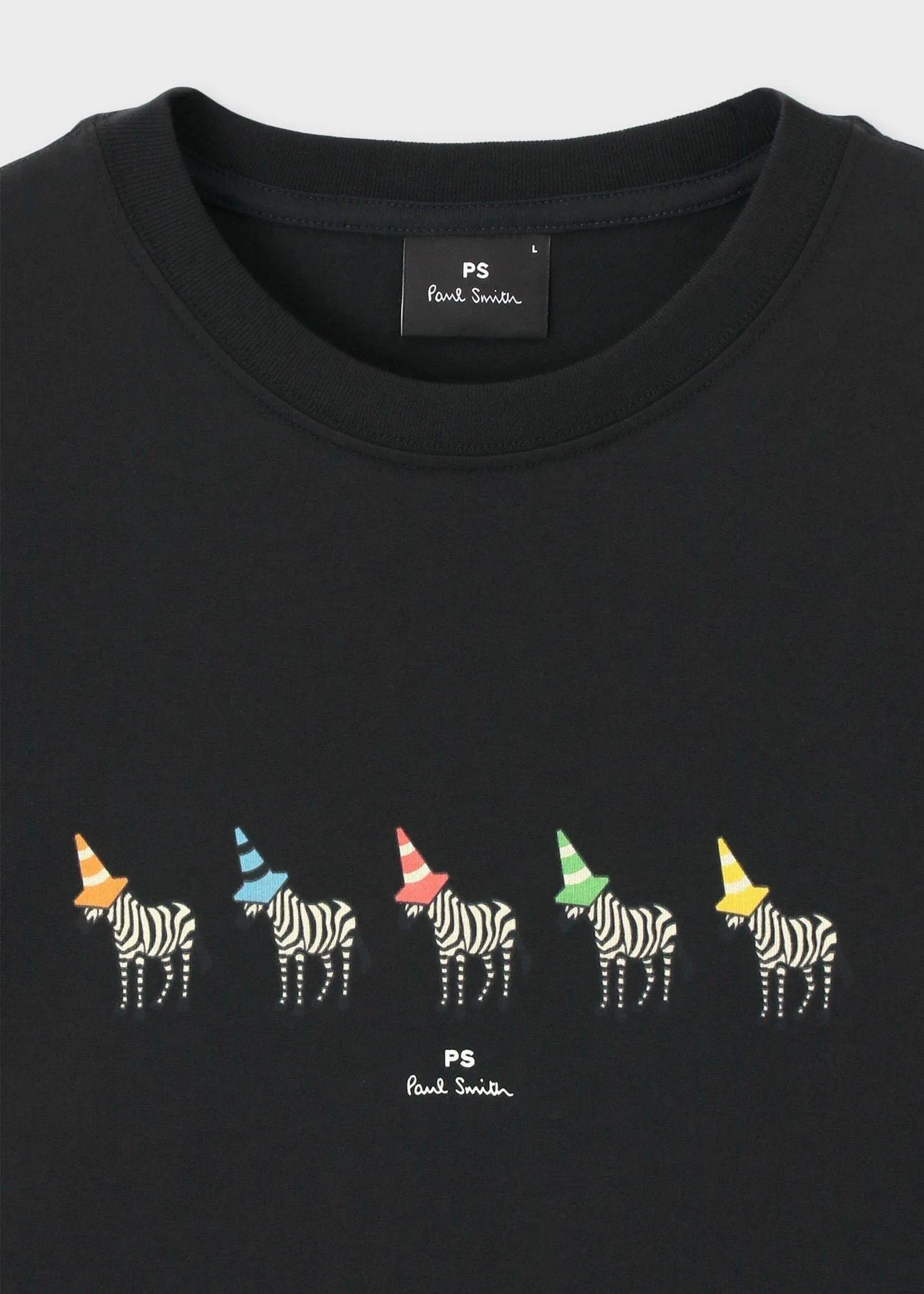 Paul Smith  |Crew Neck Cotton Short Sleeves Logo Crew Neck T-Shirts