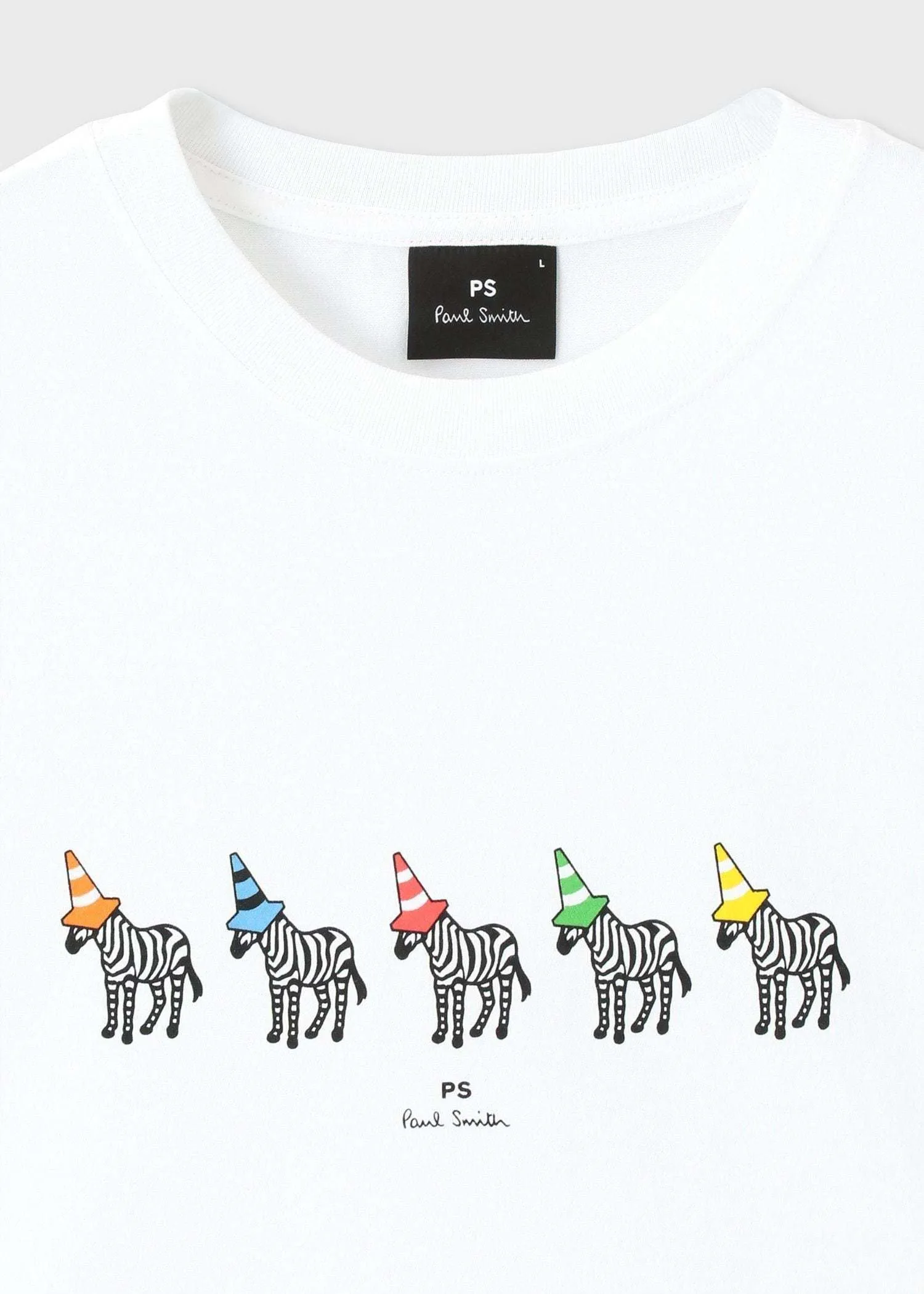 Paul Smith  |Crew Neck Cotton Short Sleeves Logo Crew Neck T-Shirts