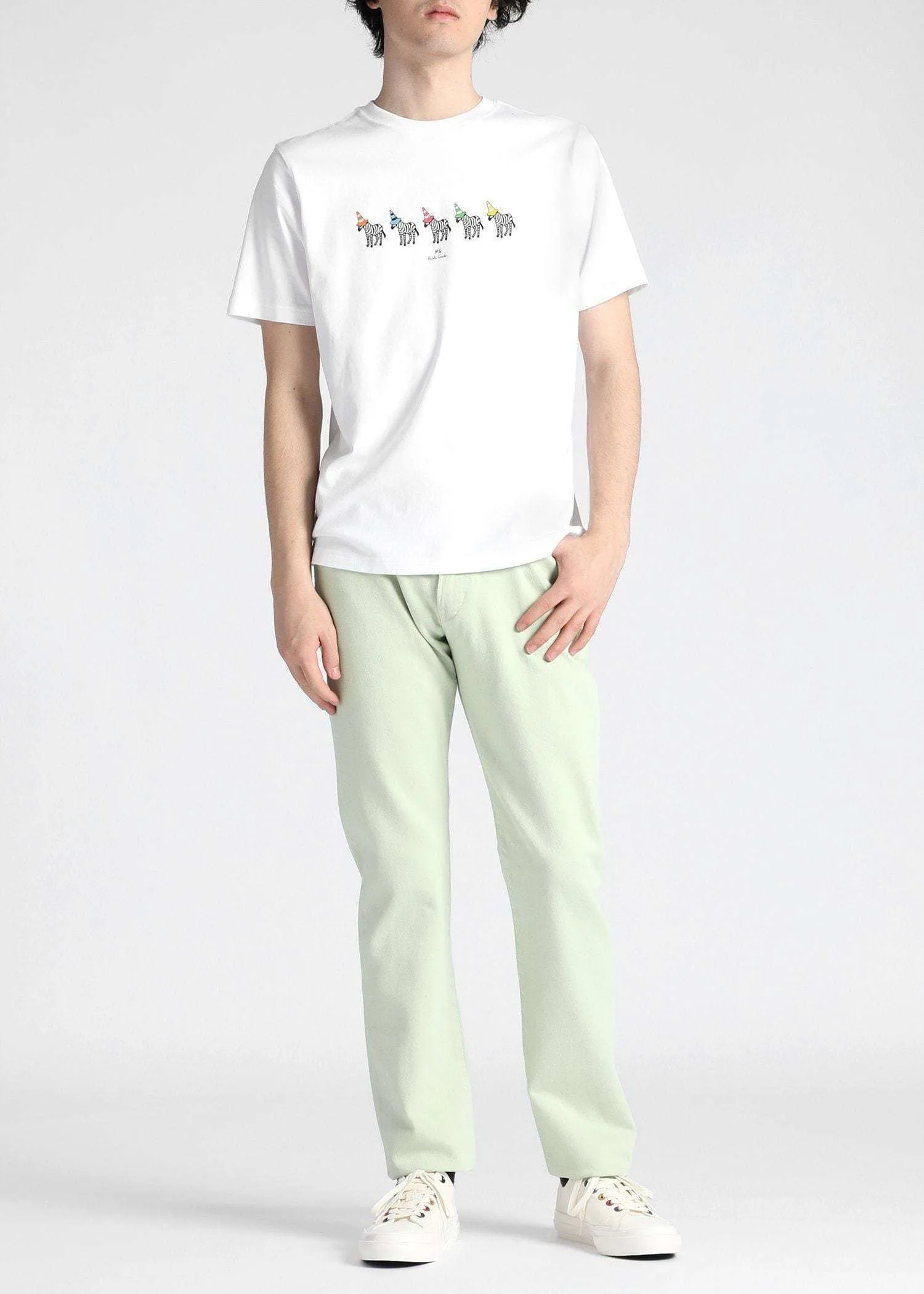 Paul Smith  |Crew Neck Cotton Short Sleeves Logo Crew Neck T-Shirts