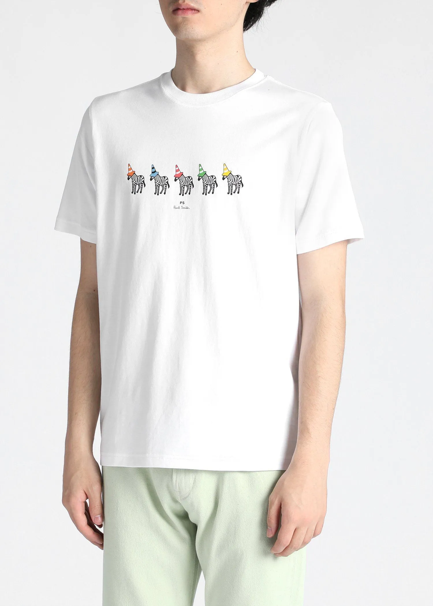 Paul Smith  |Crew Neck Cotton Short Sleeves Logo Crew Neck T-Shirts