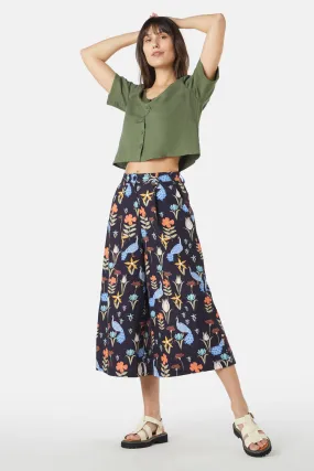 Peacock Culotte