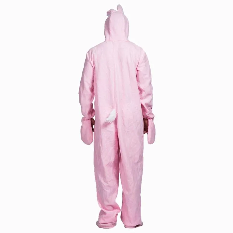 Pink Rabbit Costume Bunny Cosplay Dress Up Suit