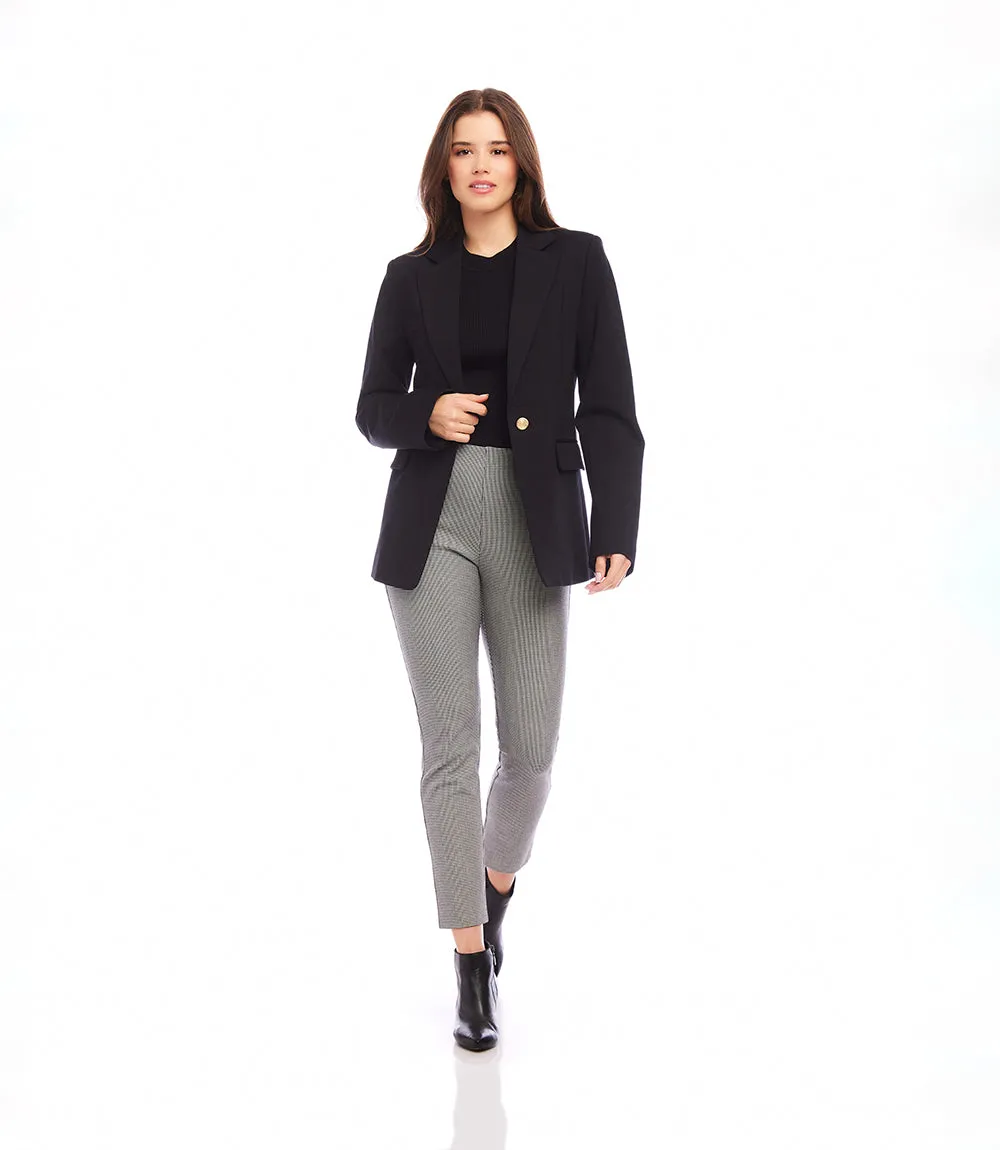 Ponte Knit Blazer