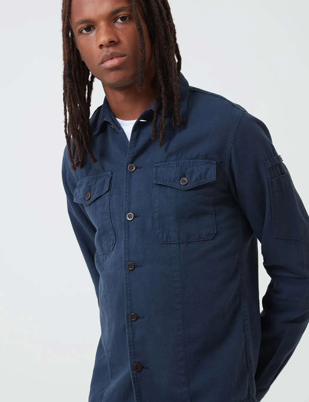 Portuguese Flannel Champ Jacket - Blue