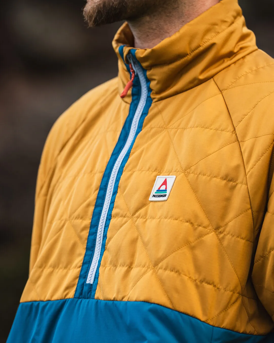 Pursue Recycled Thermore Insulated Jacket - Dusty Ochre/ Corsair Blue