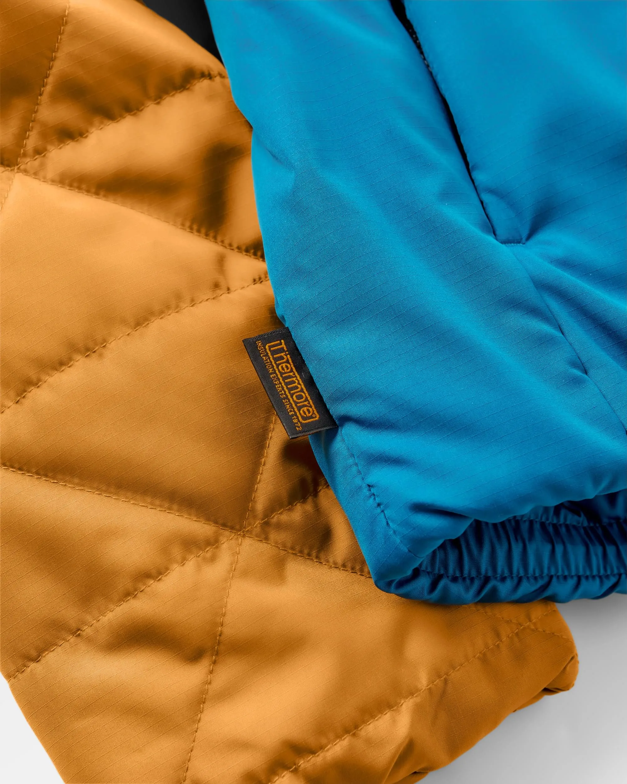 Pursue Recycled Thermore Insulated Jacket - Dusty Ochre/ Corsair Blue