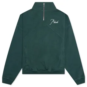 Quarter Zip - Hunter Green