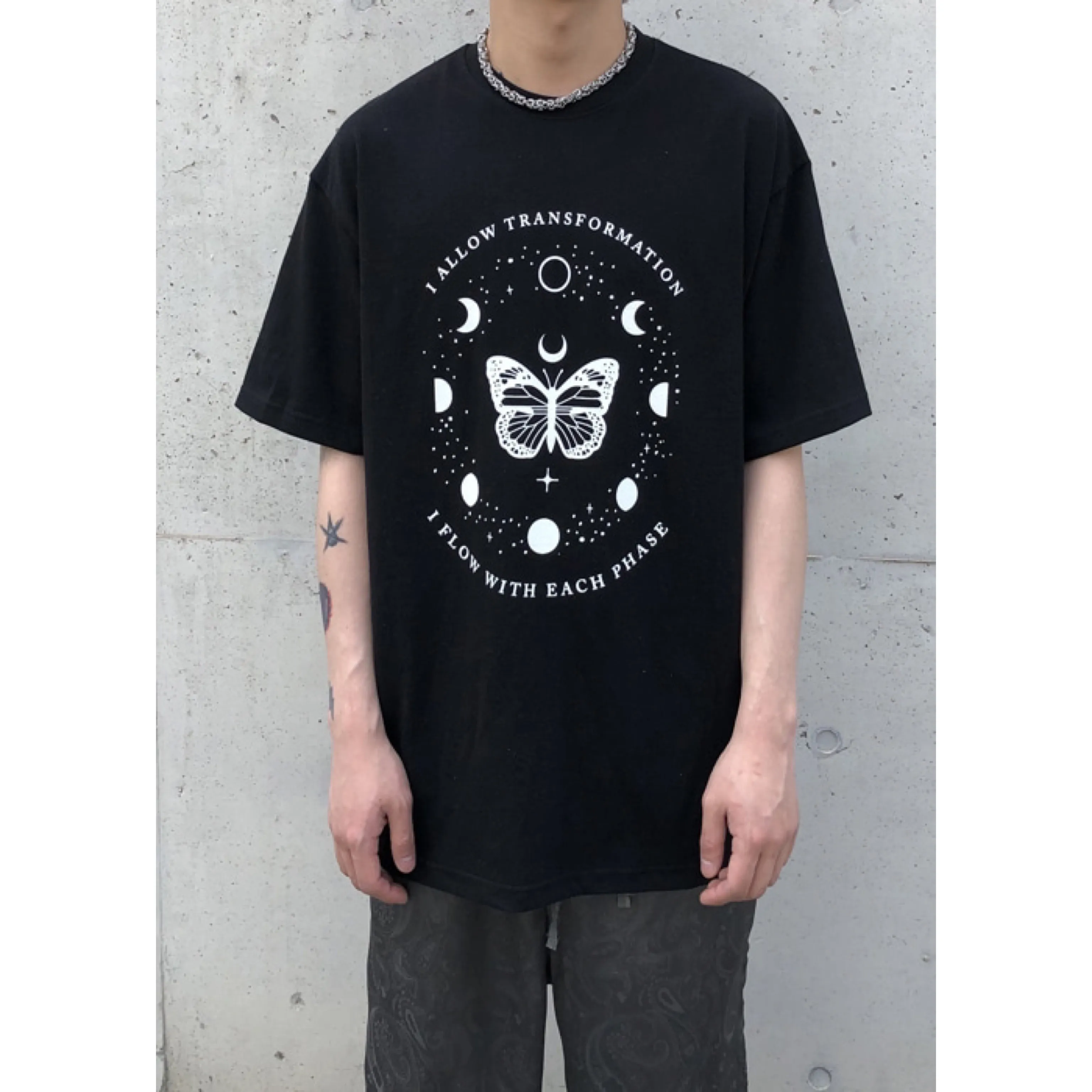 RASHOMONG  |Unisex Street Style Oversized T-Shirts