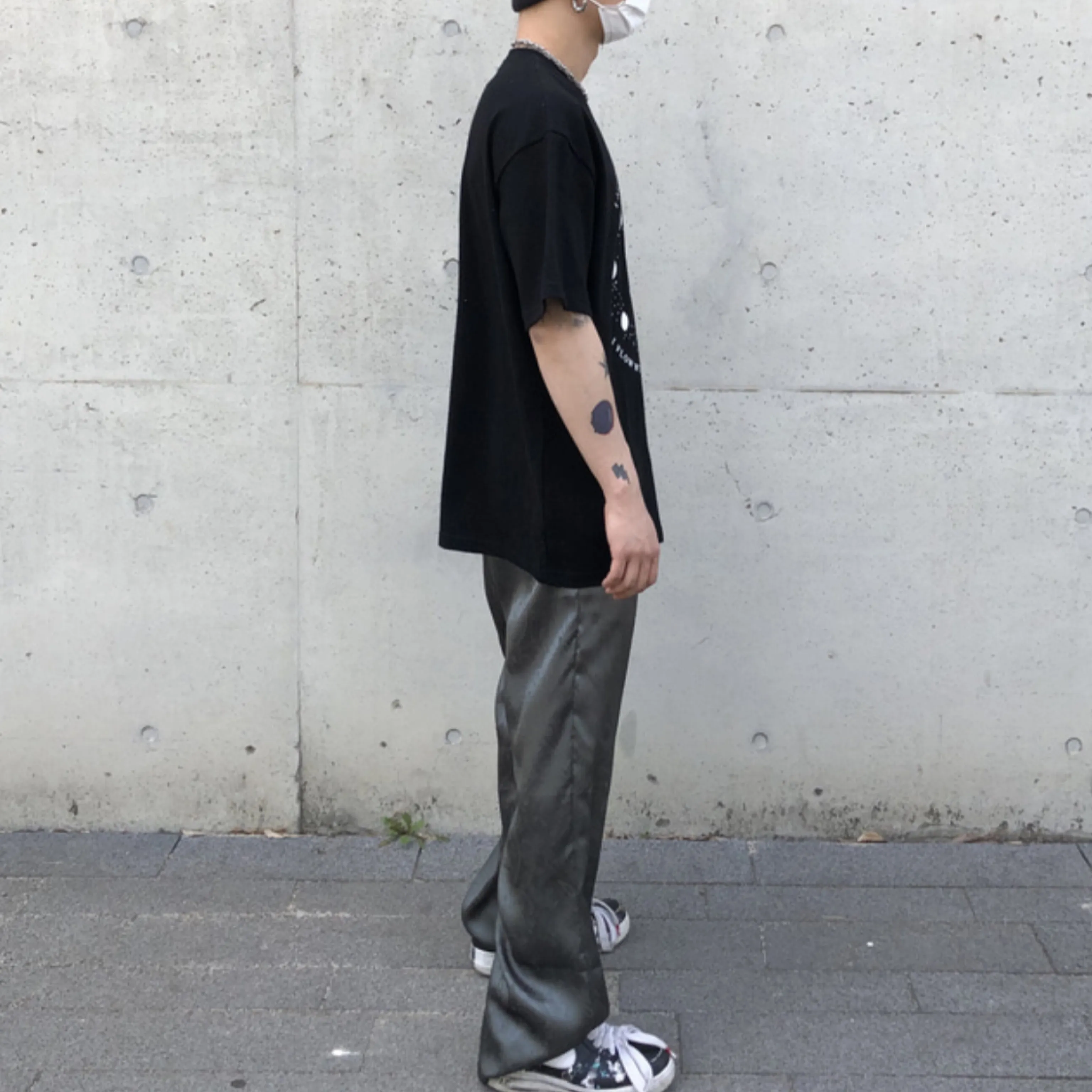 RASHOMONG  |Unisex Street Style Oversized T-Shirts