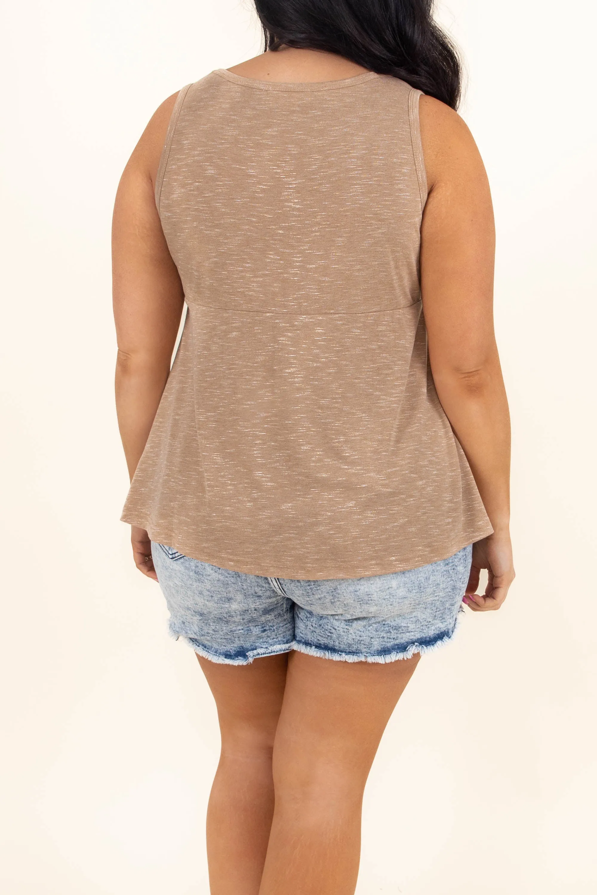 Ready To Love Top, Taupe