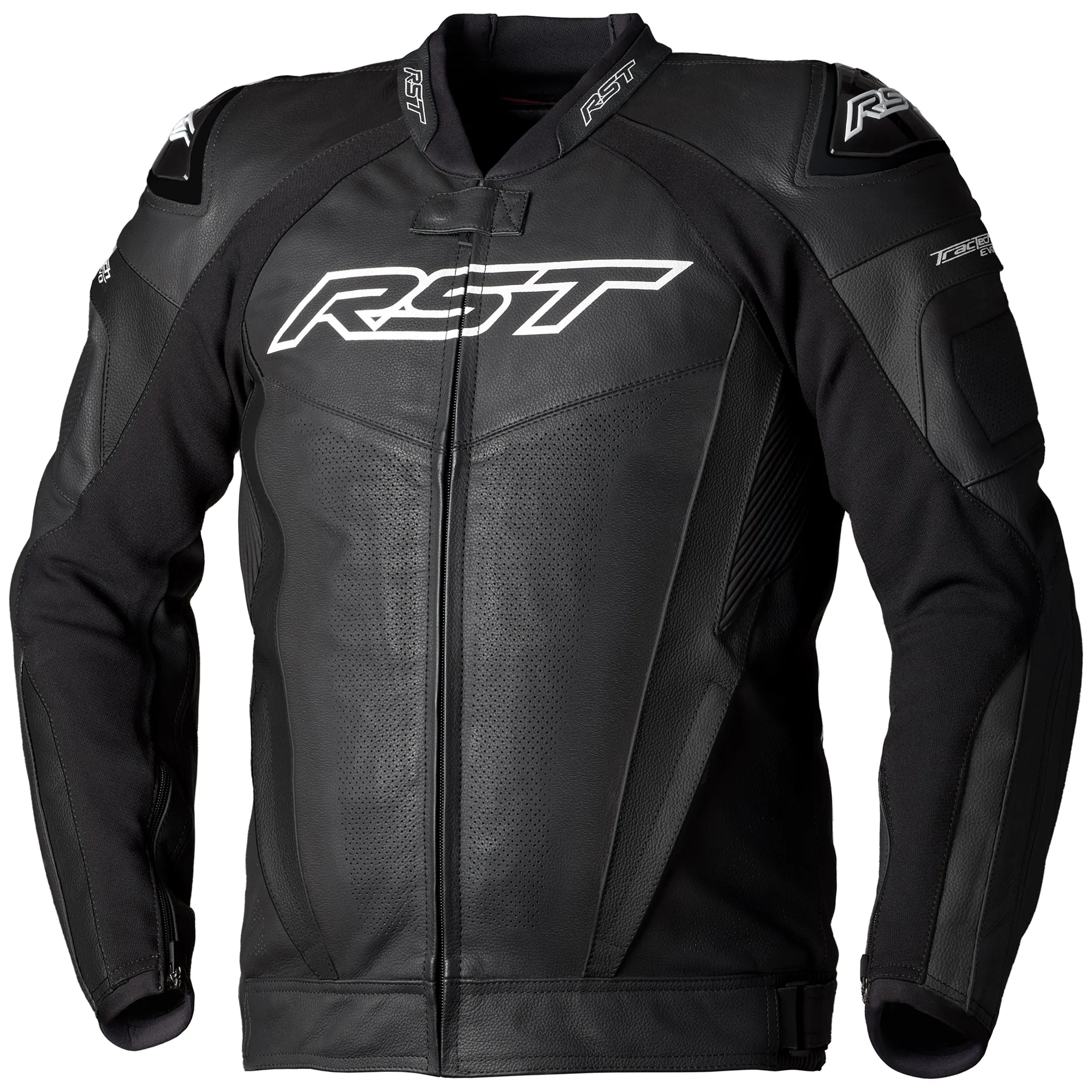 RST Tractech Evo 5 Leather Jacket - Black