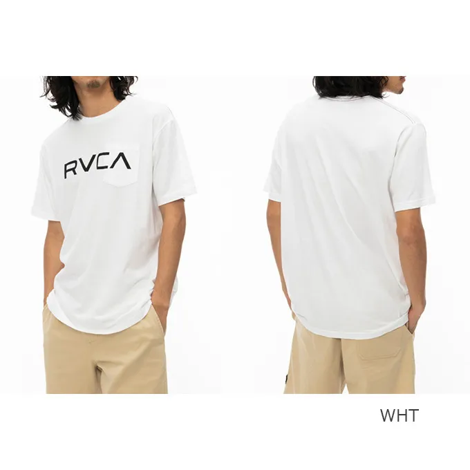 RVCA  |Unisex Street Style U-Neck Short Sleeves Logo T-Shirts