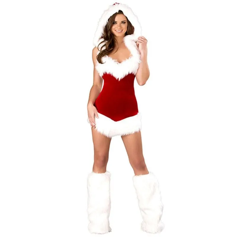 Santa Claus Costume Christmas Party Dress