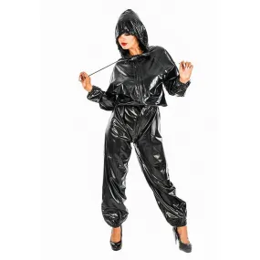 Shiny Patent Leather Overall