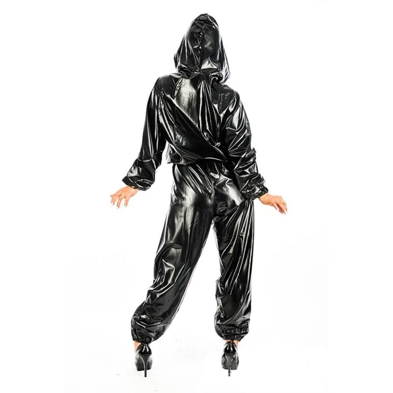 Shiny Patent Leather Overall