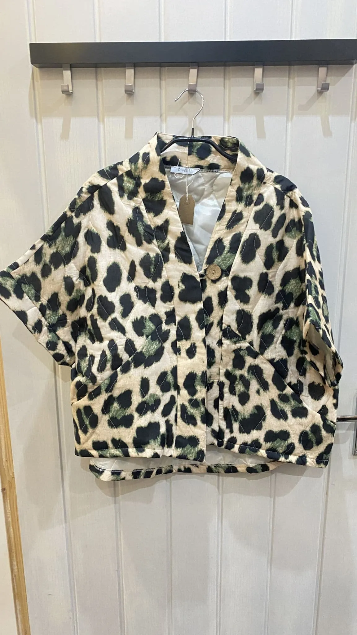 SHORT LEOPARD JACKET