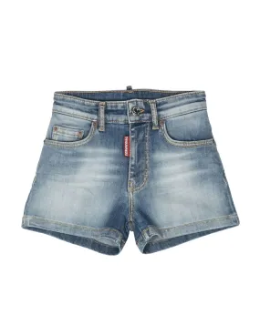 Shorts Dsquared2 bimba DQ0787D0A2K blu PE23