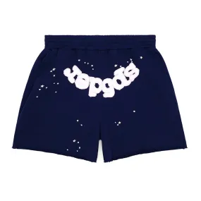 Sp5der OG Web Sweatshort Navy