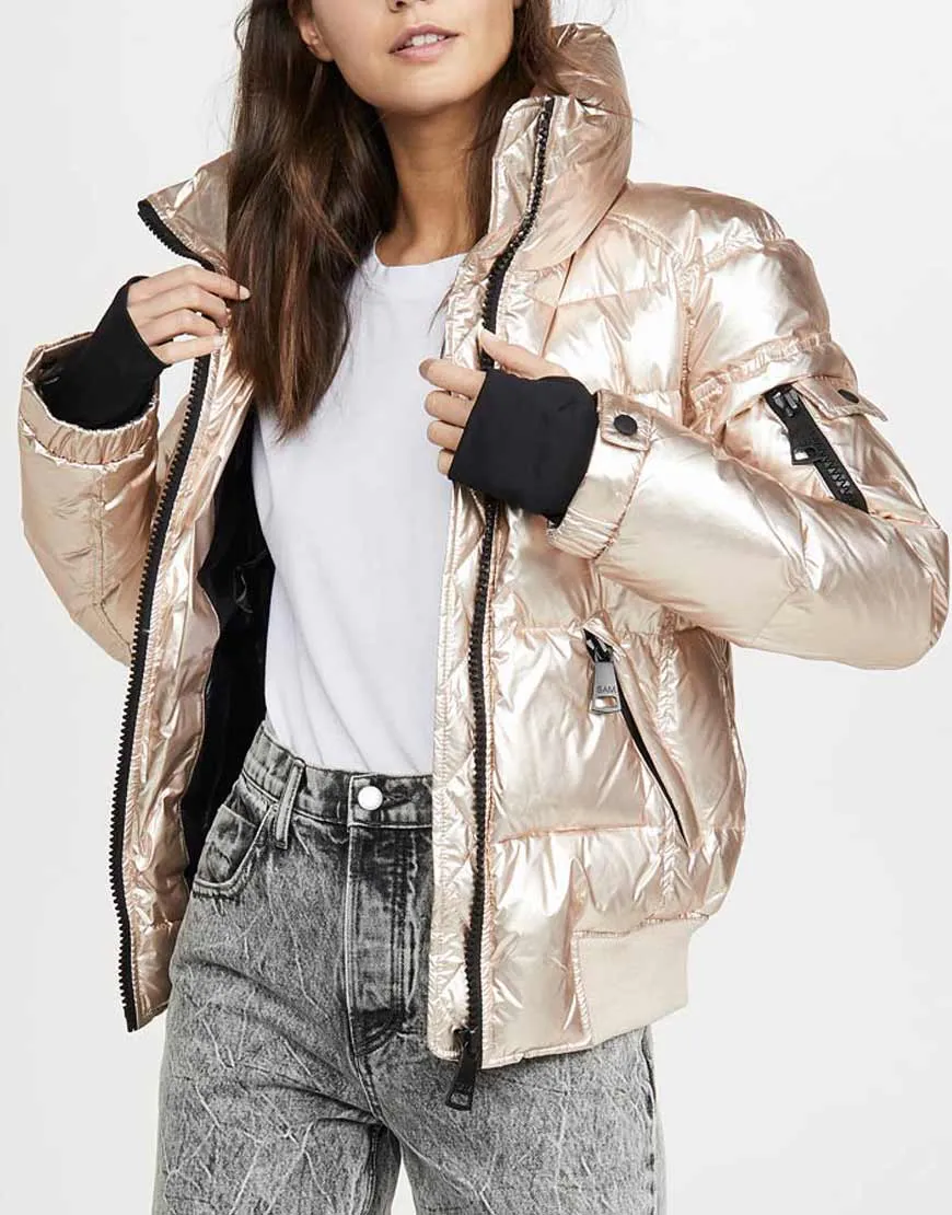 Spinning Out Jenn Yu Quilted Jacket | Amanda Zhou Satin Jacket |ujackets