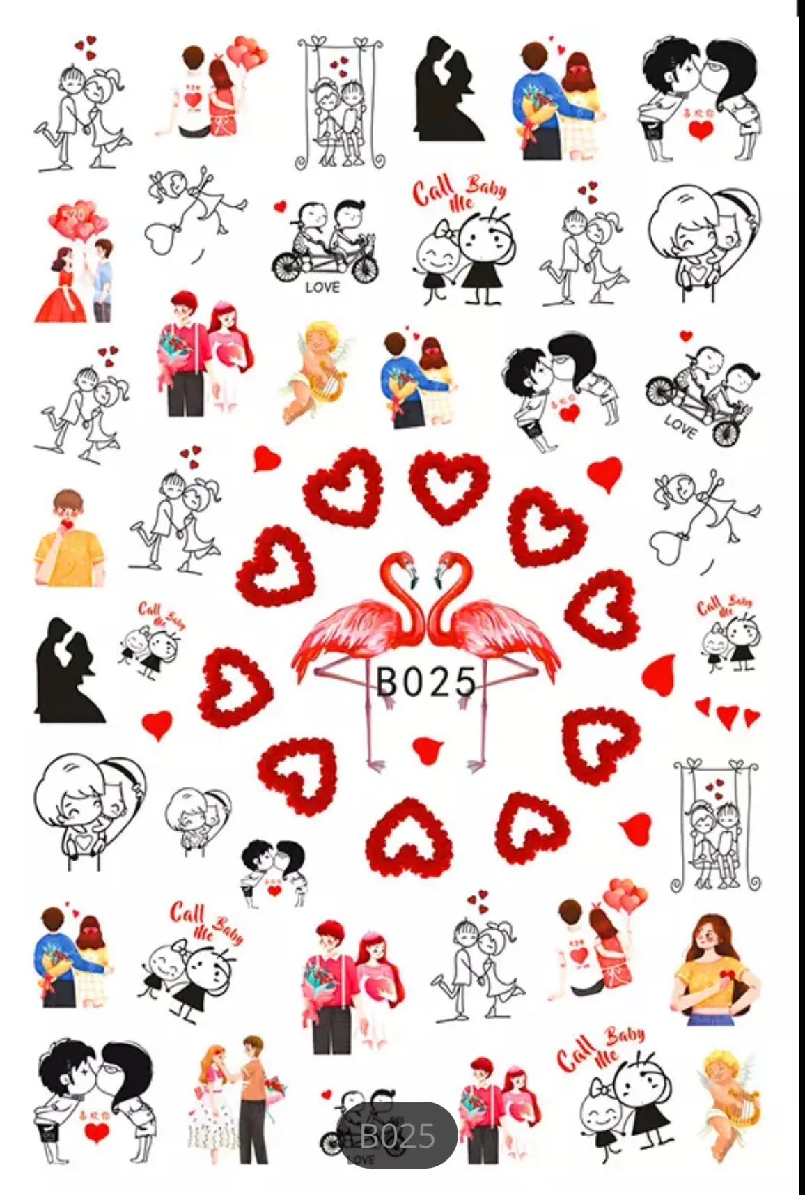 Stickers San Valentín