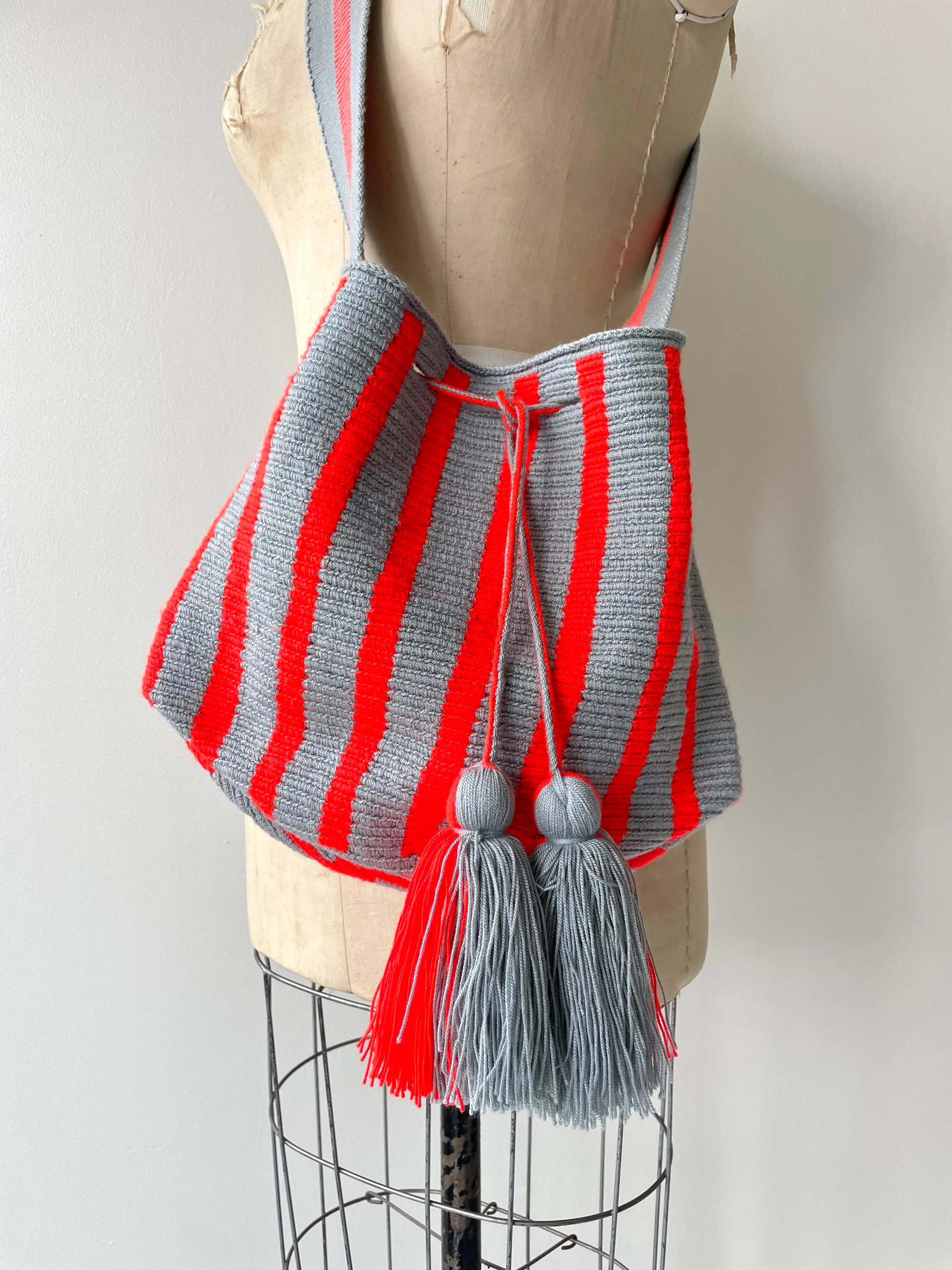 Striped Woven Crossbody | Wayuu Artisans