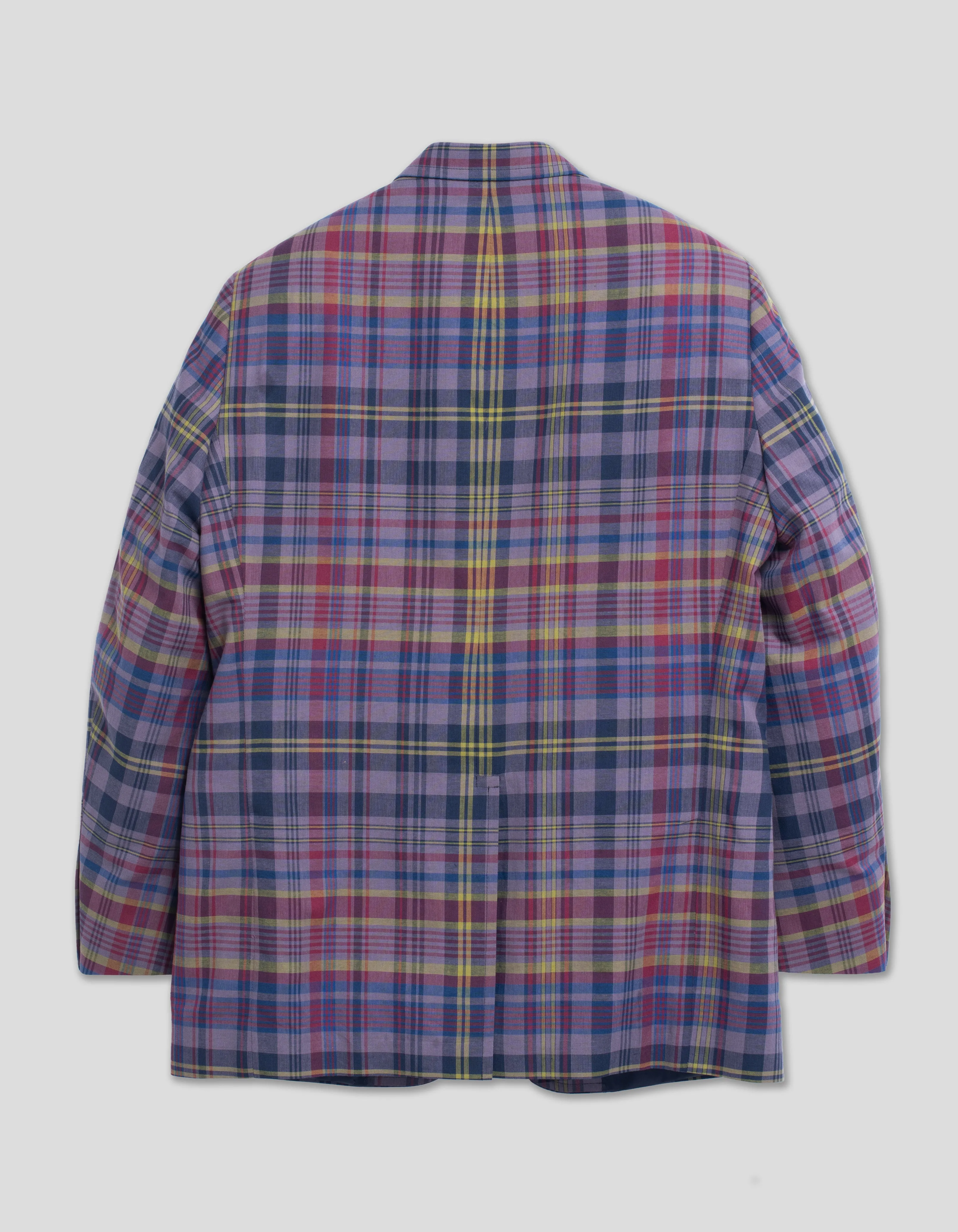 TEA STAINED MADRAS SPORT COAT