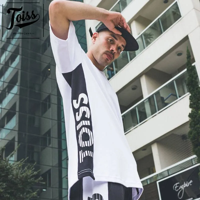 TOISS  |Street Style Plain Cotton Short Sleeves Logo T-Shirts