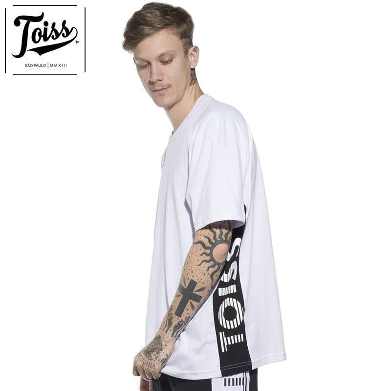 TOISS  |Street Style Plain Cotton Short Sleeves Logo T-Shirts