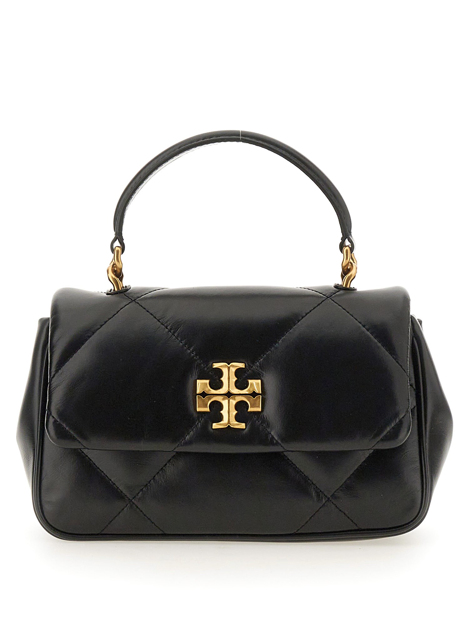 TORY BURCH    KIRA BAG WITH TRAPEZE QUILTING AND TOP HANDLE