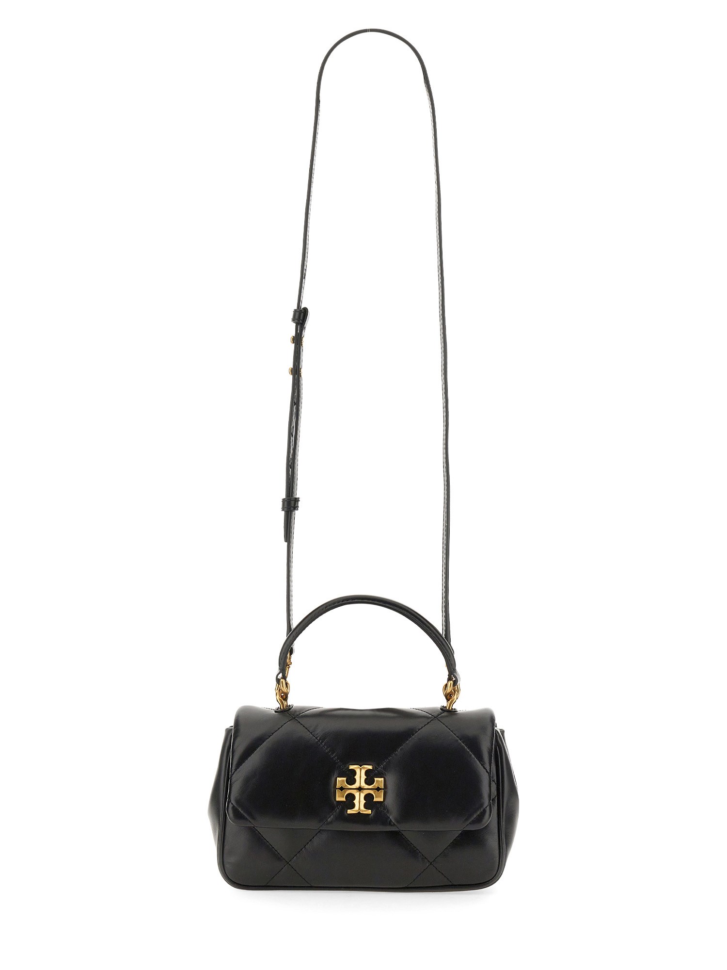 TORY BURCH    KIRA BAG WITH TRAPEZE QUILTING AND TOP HANDLE