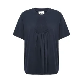 TSHIRT SMOCK Donna Blu Notte