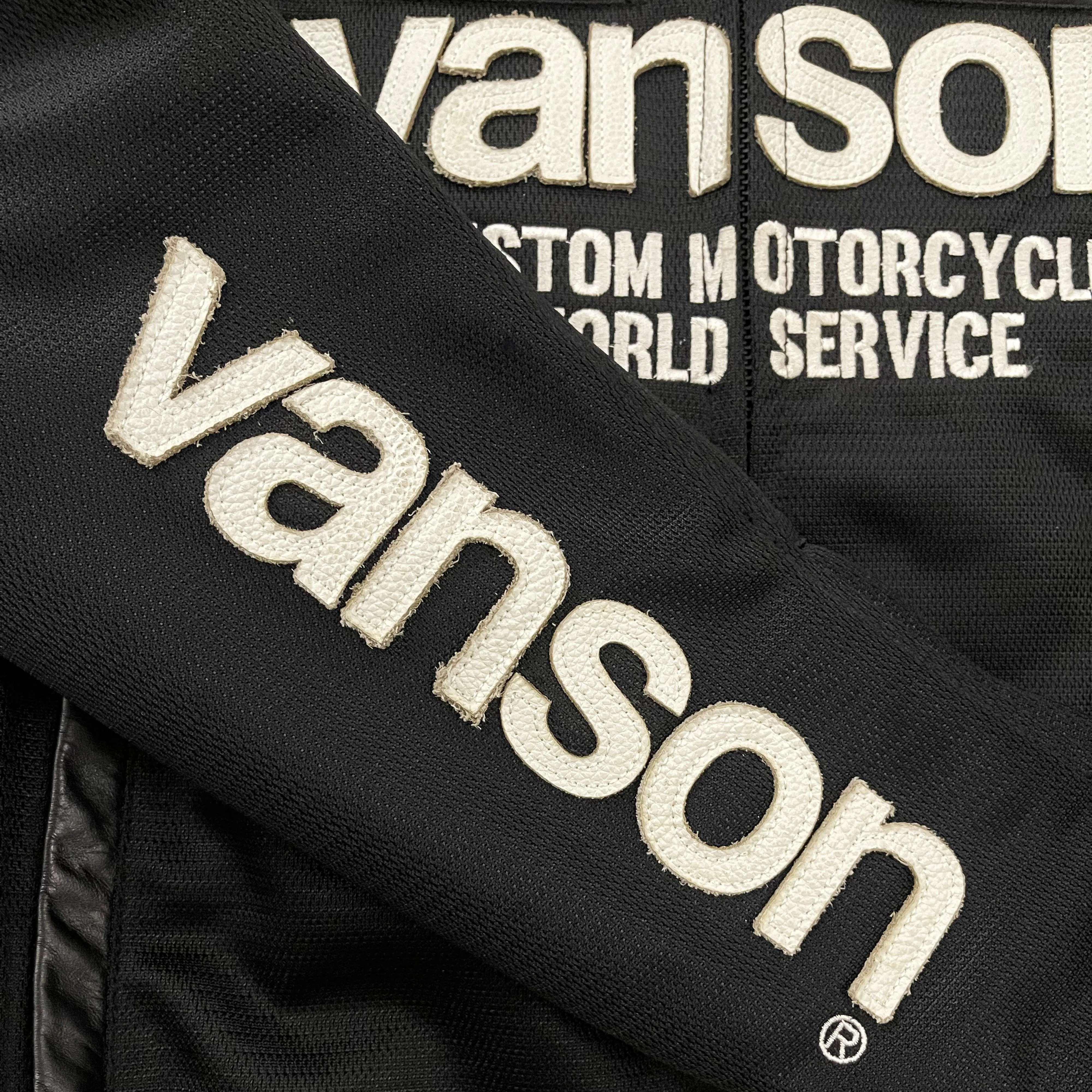 Vanson Leathers Motorcycle Mesh Racer Jacket