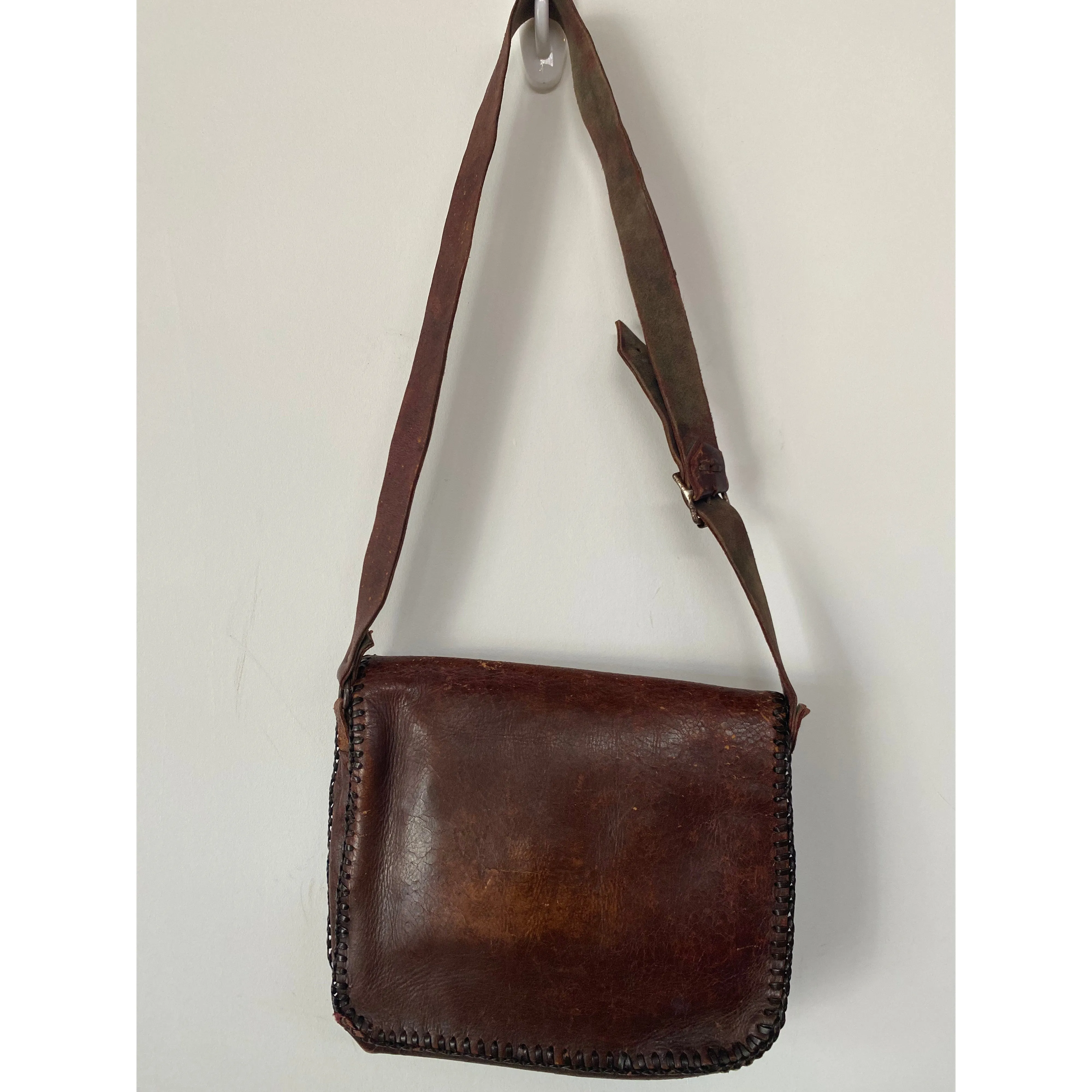 Vintage Leather Bag - Louise