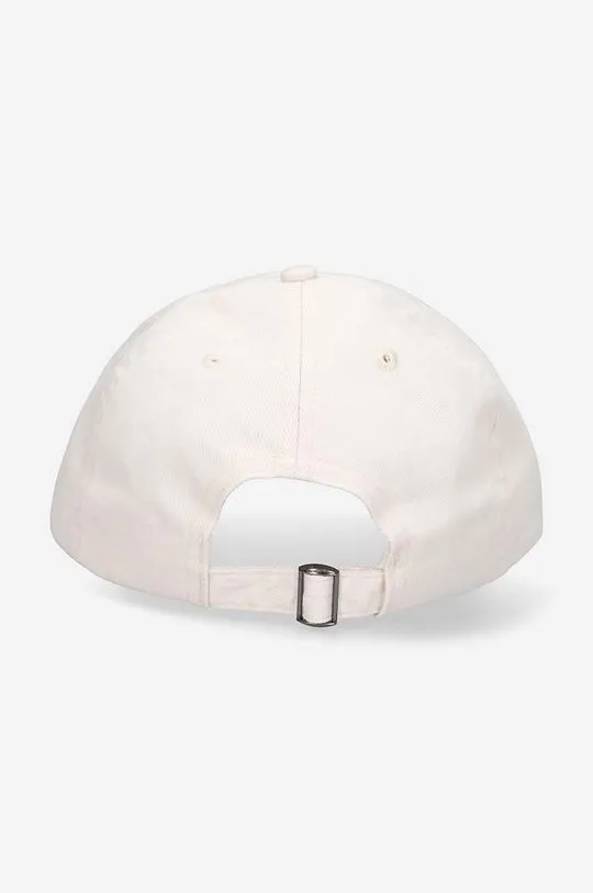 Wood Wood cotton baseball cap Eli white color