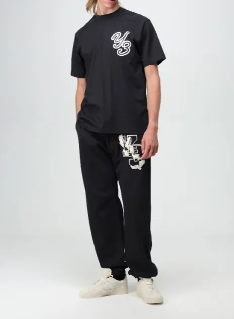 Y-3  |Unisex Street Style Cotton Short Sleeves Logo Designers