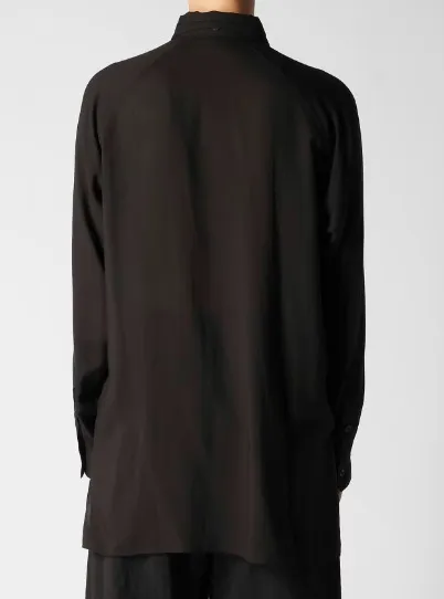 Yohji Yamamoto  |Street Style Long Sleeves Plain Designers Shirts