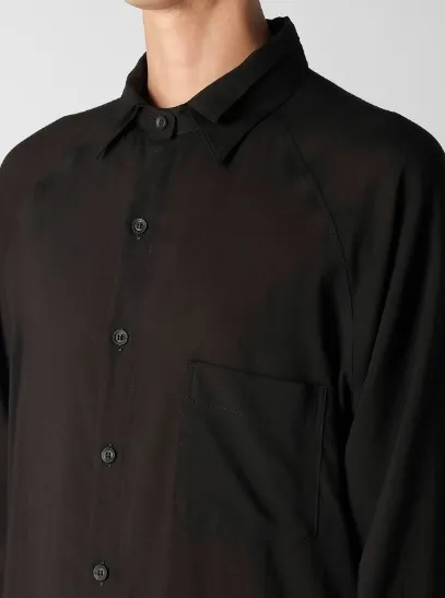 Yohji Yamamoto  |Street Style Long Sleeves Plain Designers Shirts